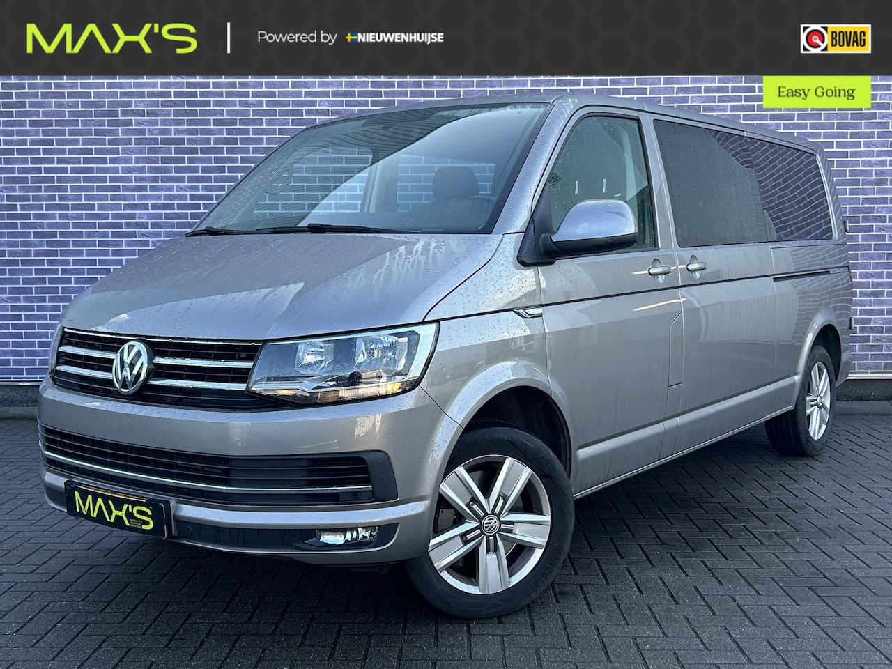 Volkswagen Transporter - 2.0 TDI L2H1 DC Business Comfortline | 2X Schuifdeur | Dubbel Cabine | Stoelverwarming | T - AutoWereld.nl