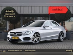 Mercedes-Benz C-klasse - 180 AMG Sport Edition|Leder|Camera|Origi NL|Navi