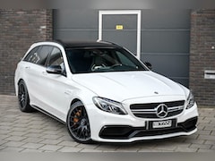 Mercedes-Benz C-klasse Estate - C63S | 1E NL EIG | BTW AUTO | KUIPSTOELEN, KERAMISCH, PANO, 1E LAK, SUPER NETTE AUTO, NIGH