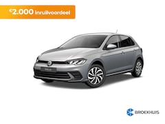 Volkswagen Polo - 1.0 TSI 95 5MT Life Edition Inclusief €2000, - inruilvoordeel + €1500, - korting | 'App-Co