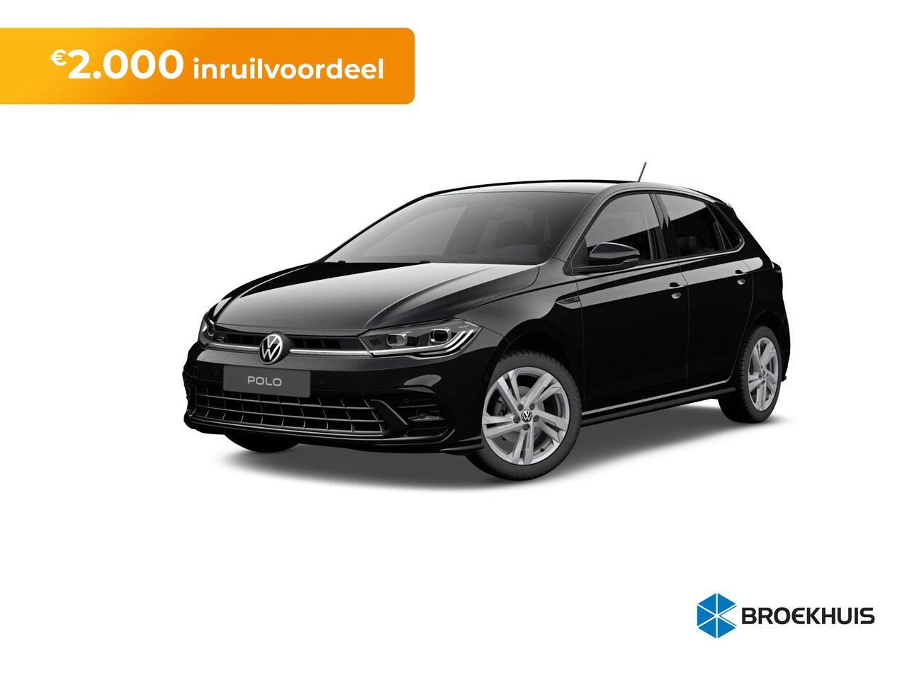 Volkswagen Polo - 1.0 TSI 95 5MT R-Line Edition Inclusief €2000,- inruilvoordeel + €1000,- korting | 'App-Co - AutoWereld.nl