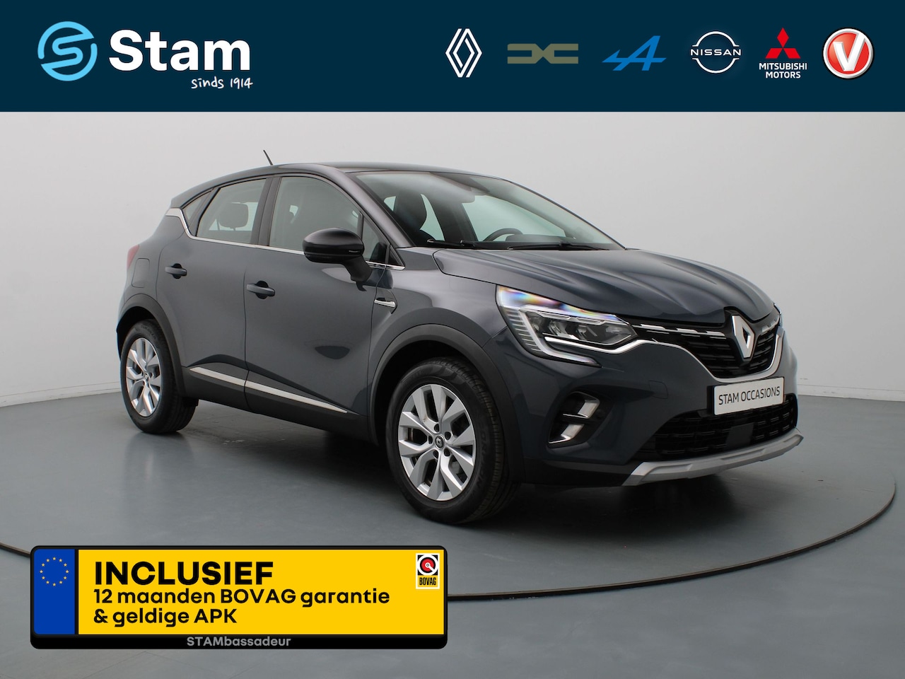 Renault Captur - TCe 130pk Intens EDC/AUTOMAAT Camera | Climate | Navi | Parksens. v+a - AutoWereld.nl