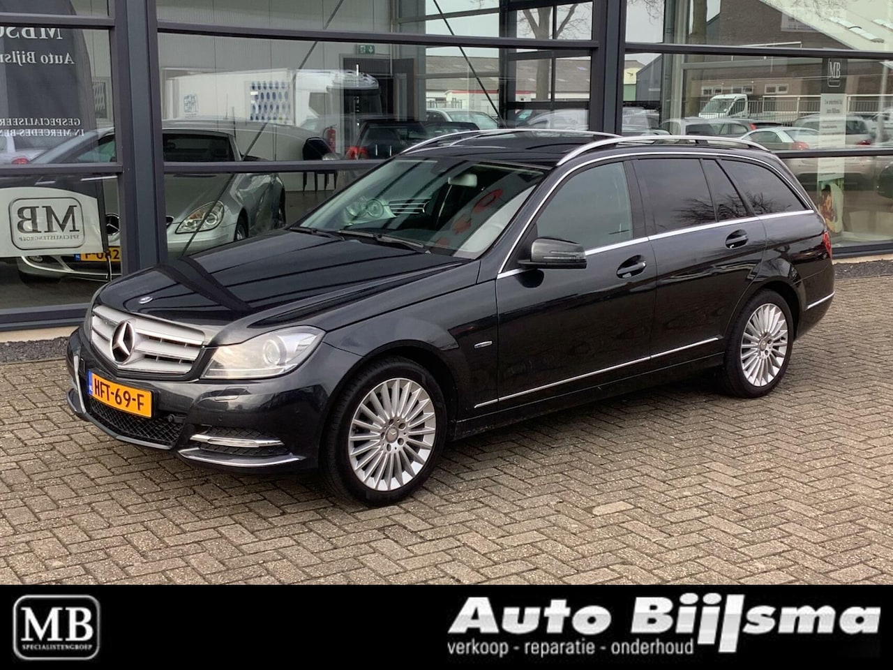 Mercedes-Benz C-klasse Estate - 180 180, Avantgarde, automaat, schuifdak, xenon verlichting, navi, cruise - AutoWereld.nl