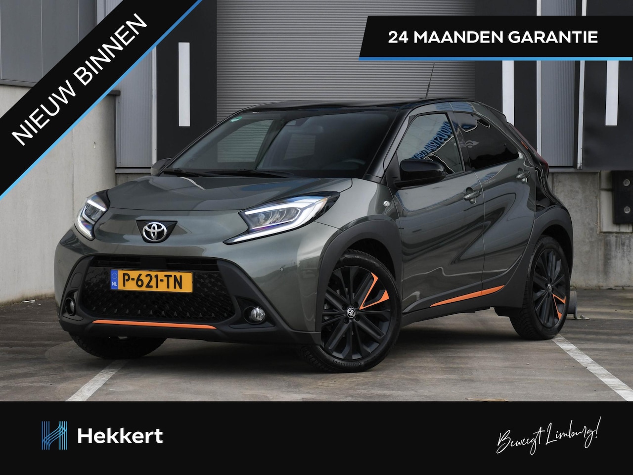 Toyota Aygo X - Limited 1.0 VVT-i S-CVT 72pk Automaat NAVI | STOELVERWARMING | 18''LM | ADAP. CRUISE | DAB - AutoWereld.nl