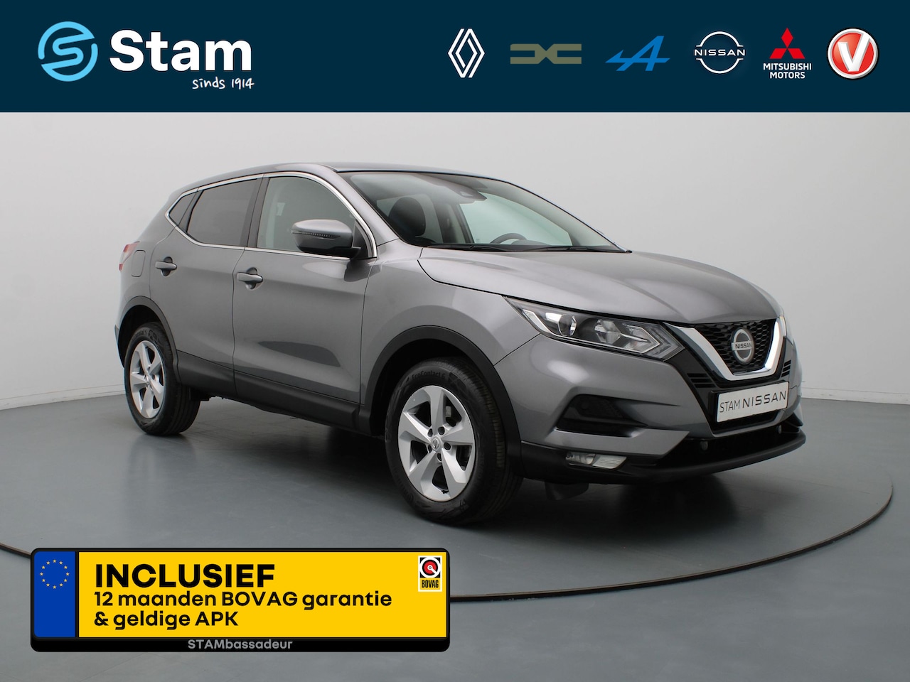 Nissan Qashqai - 160pk DIG-T Acenta Camera | Climate | Cruise | Parkeersens. v+a - AutoWereld.nl