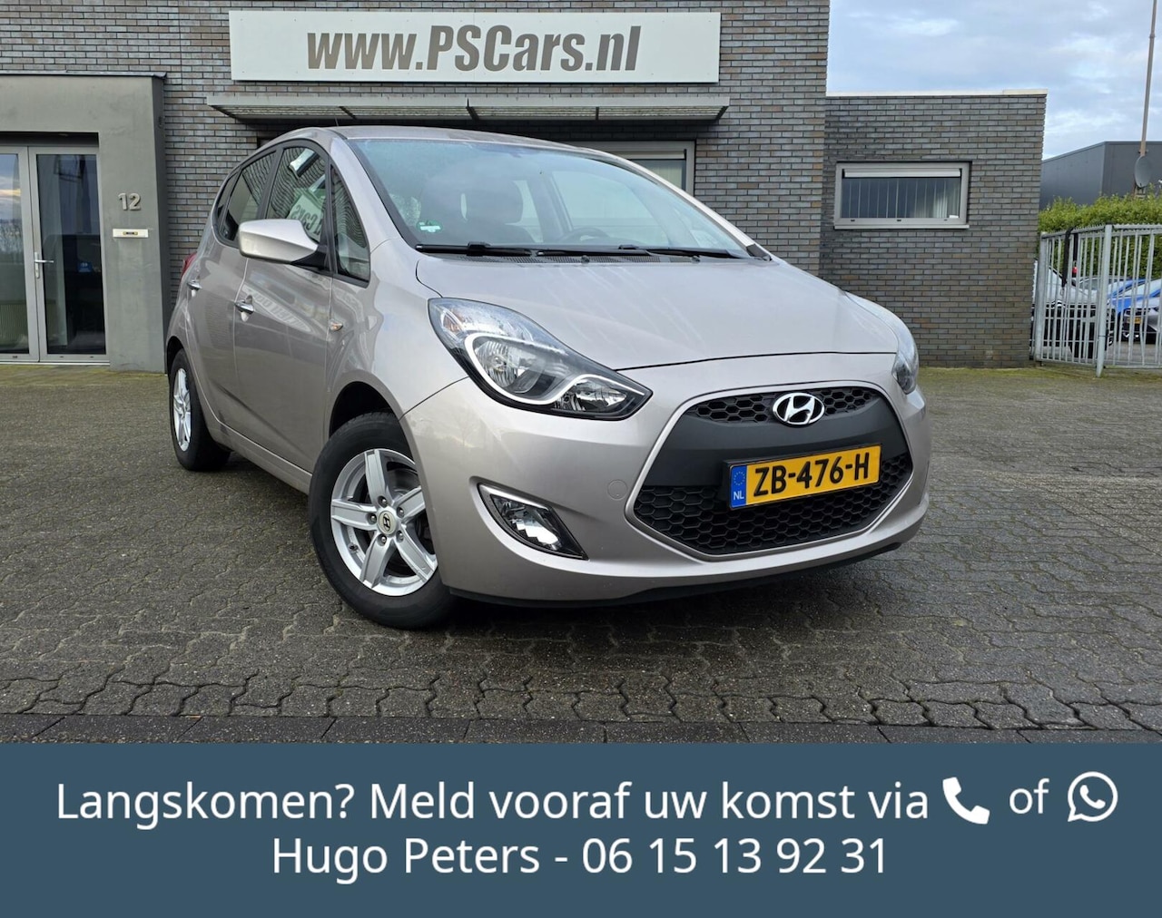 Hyundai ix20 - 1.6i Premium 6 bak|Stuurverw.|trekhaak|Navi|Clima - AutoWereld.nl