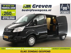 Ford Transit Custom - 2.0 TDCI L2H1 2xSchuifdeur Airco Cruise Camera Trekhaak 3 Persoons PDC Elektrpakket