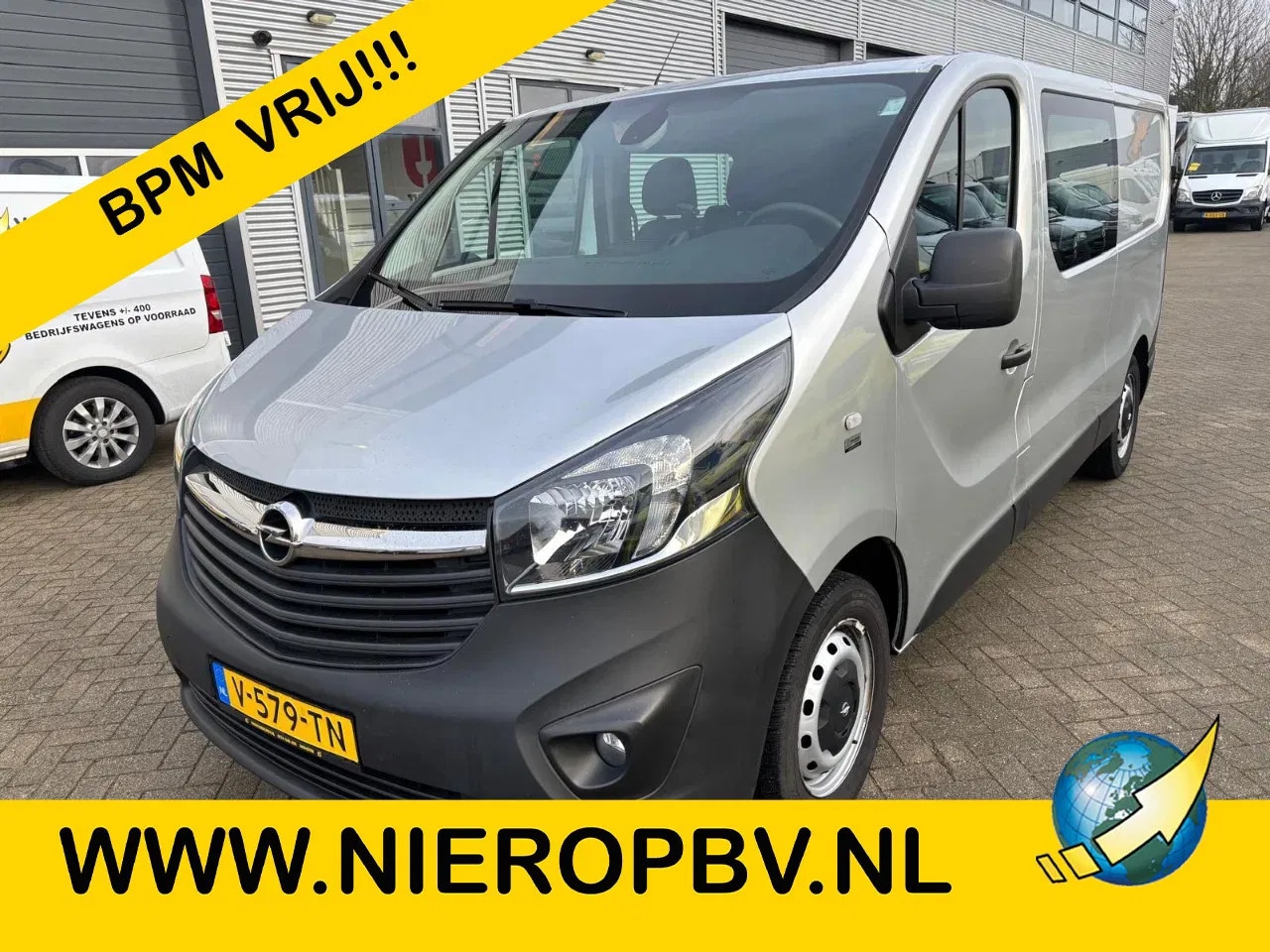 Opel Vivaro - 1.6CDTI L2H1 Dubbelcabine Airco Navi Cruisecontrol - AutoWereld.nl