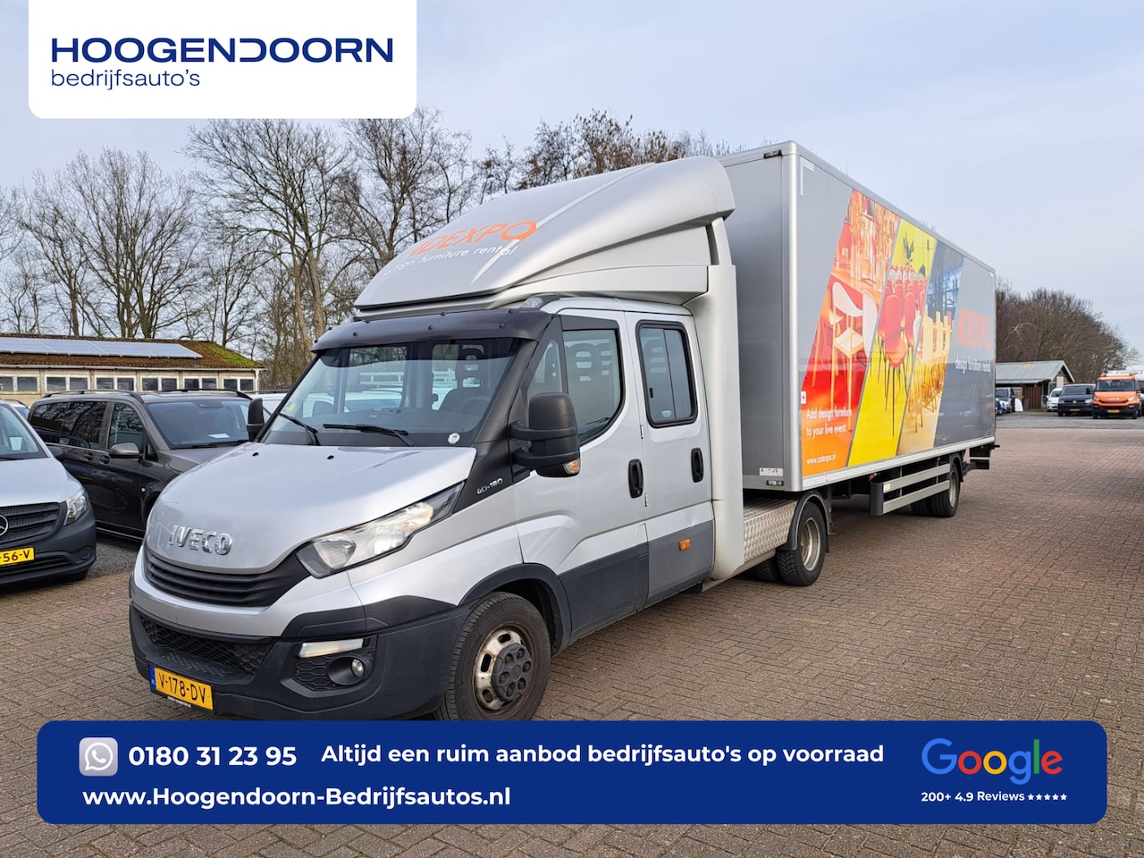 Iveco Daily - 40C18 3.0 Euro 6 - BE-Trekker + Trailer - DC - 7.5 m Trailer - AutoWereld.nl