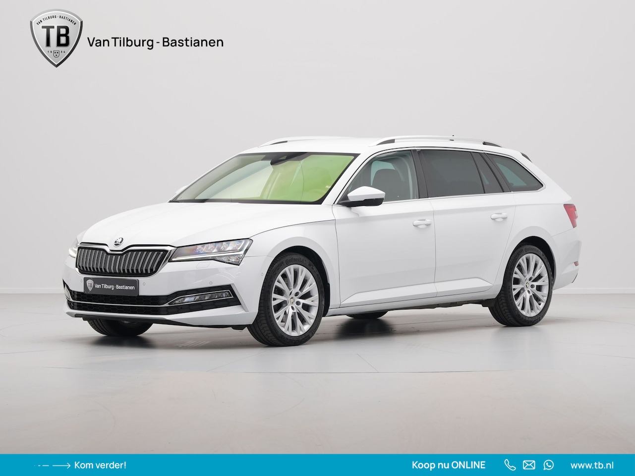 Skoda Superb Combi - 1.4 TSI iV 204pk Style Leder Camera Memory Stoelverwarming 104 - AutoWereld.nl