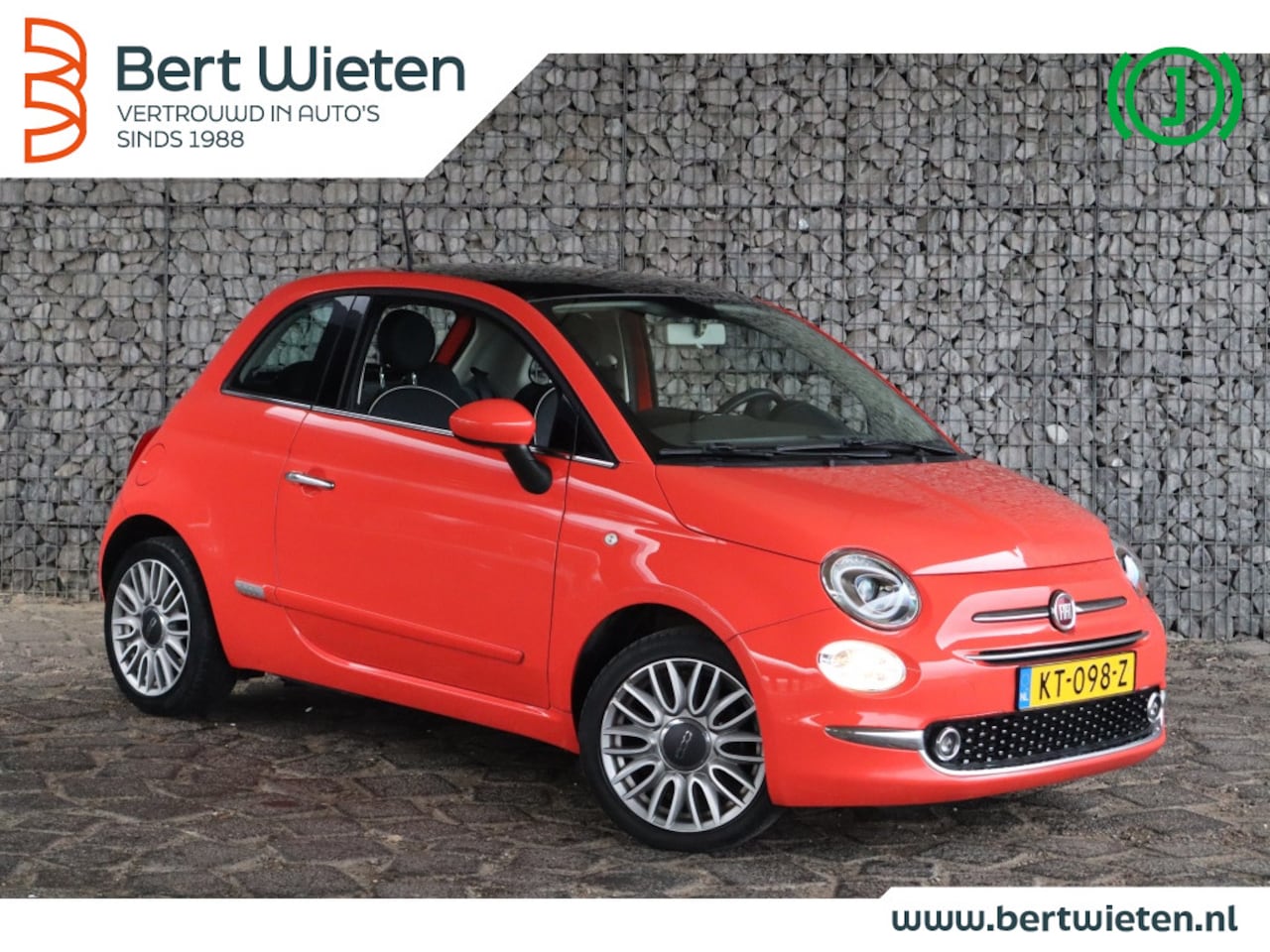 Fiat 500 - 0.9 TwinAir T Lounge I Geen Import I Panoramadak I Airco - AutoWereld.nl