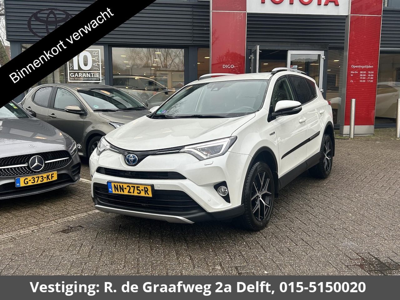 Toyota RAV4 - 2.5 Hybrid AWD Style | Vooruit verwarming | Stoelverwarming | Trekhaak | - AutoWereld.nl