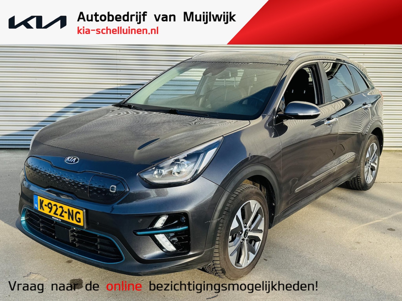 Kia e-Niro - ExecutiveLine 64 kWh 3-Fase | BTW Auto | Nette wagen ! - AutoWereld.nl