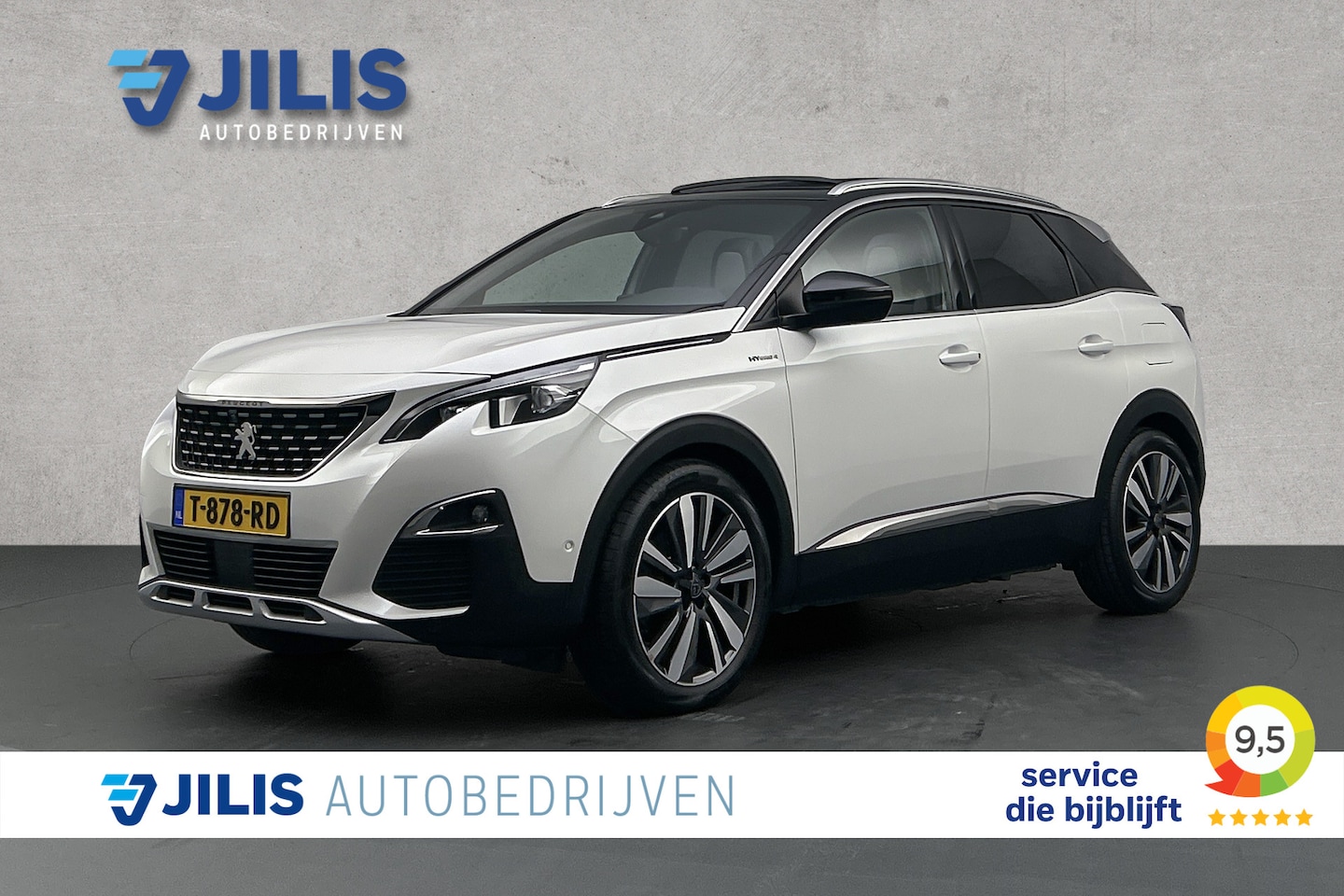 Peugeot 3008 - 1.6 HYbrid4 300 Première Pack | Elektrisch glazen panoramadak | Lederen bekleding | LED ko - AutoWereld.nl