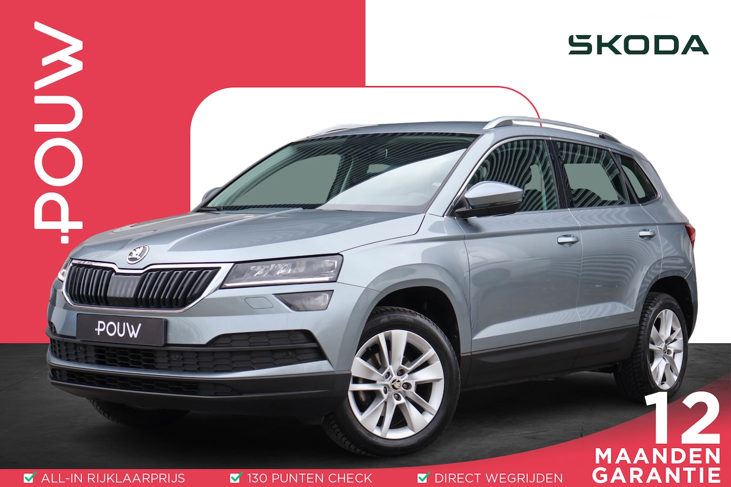 Skoda Karoq - 1.0 TSI 115pk Business Edition | Automatische Airco | Navigatie | Apple CarPlay / Android - AutoWereld.nl