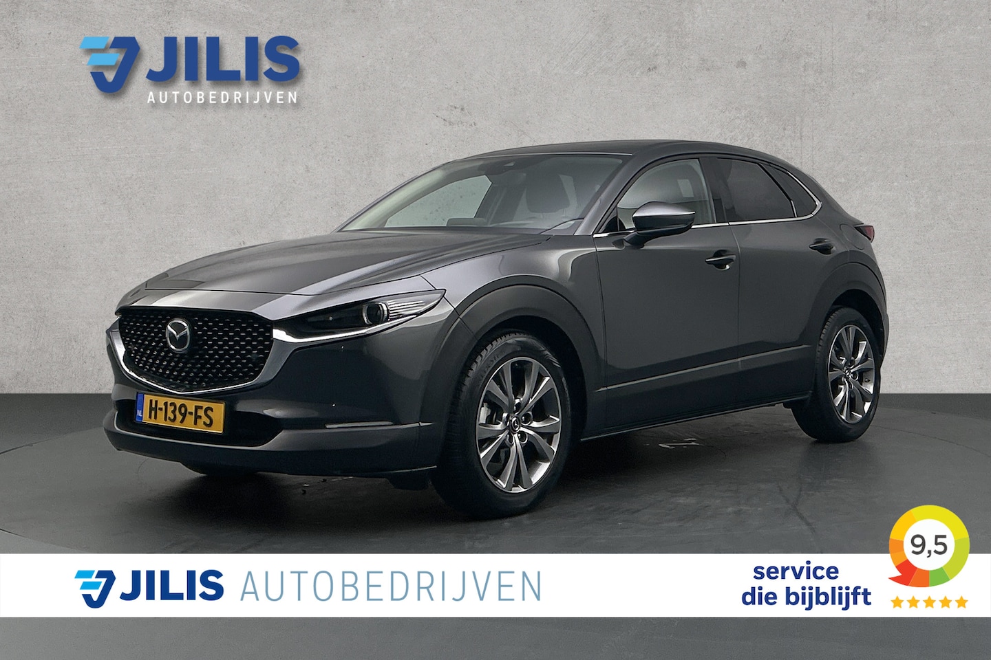 Mazda CX-30 - 2.0 e-SkyActiv-X M Hybrid Luxury | Lederen bekleding | Adaptief cruise control | Head-up d - AutoWereld.nl