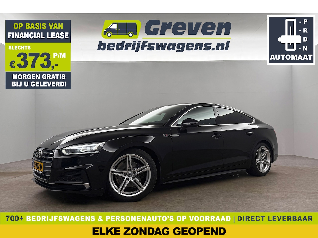 Audi A5 - 40 TFSI 190PK S-line Automaat Clima Cruise LED Navi PDC Stoelverwarming 18"LMV - AutoWereld.nl