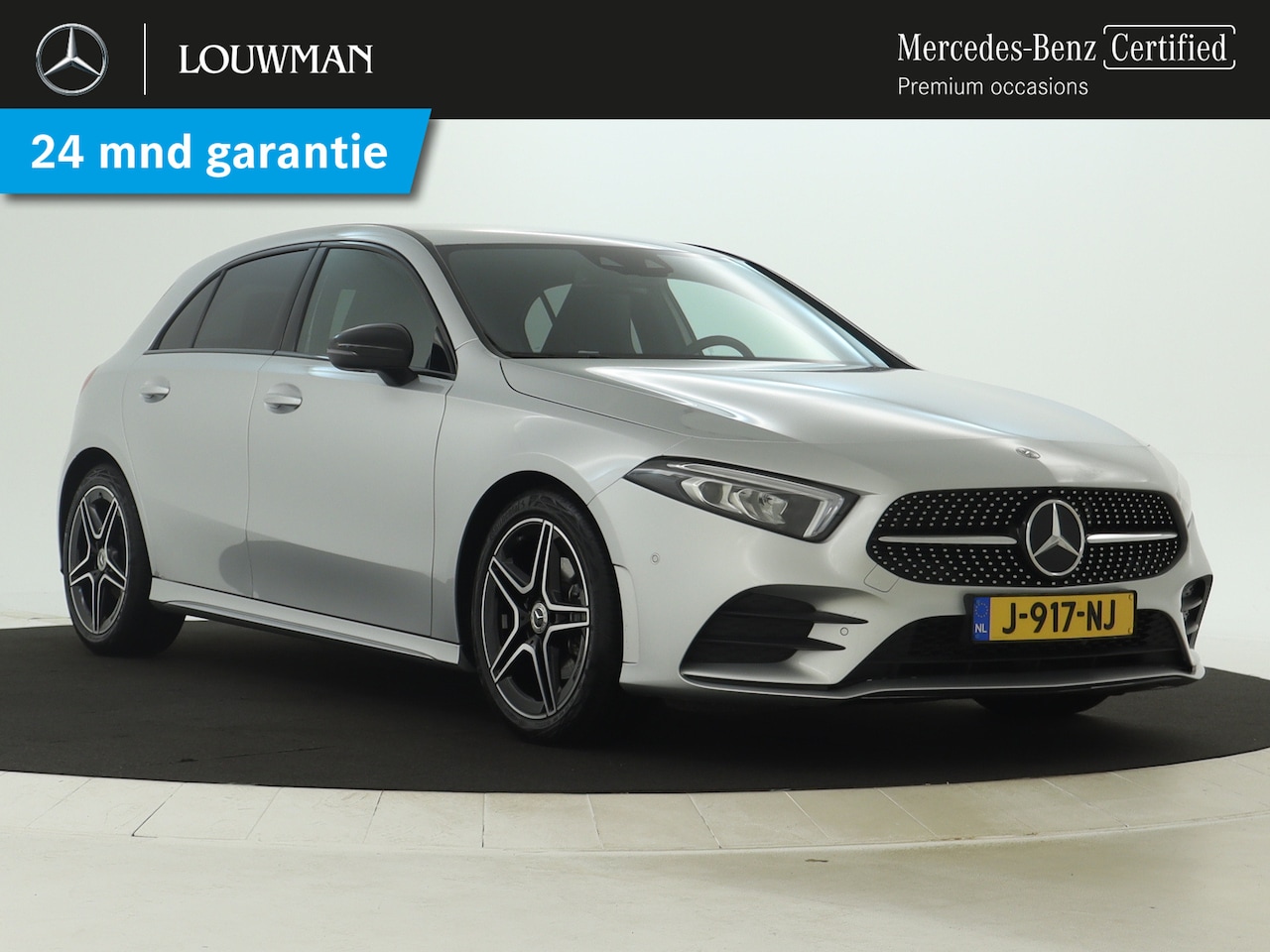 Mercedes-Benz A-klasse - 180 Business Solution AMG | AMG Styling | Achteruitrijcamera | Sfeerverlichting | Nightpak - AutoWereld.nl