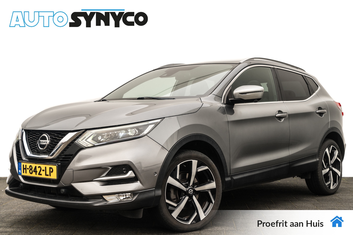 Nissan Qashqai - 1.2 Tekna + | Panoramadak | Leder | 19 inch LMV | 360 camera | Bose - AutoWereld.nl