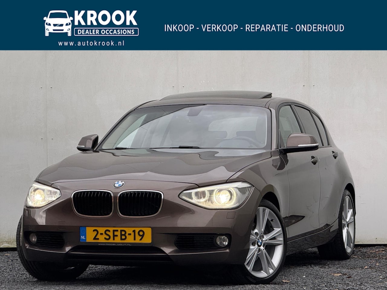 BMW 1-serie - 118i High Executive | 2013 | Automaat | Schuifdak | - AutoWereld.nl