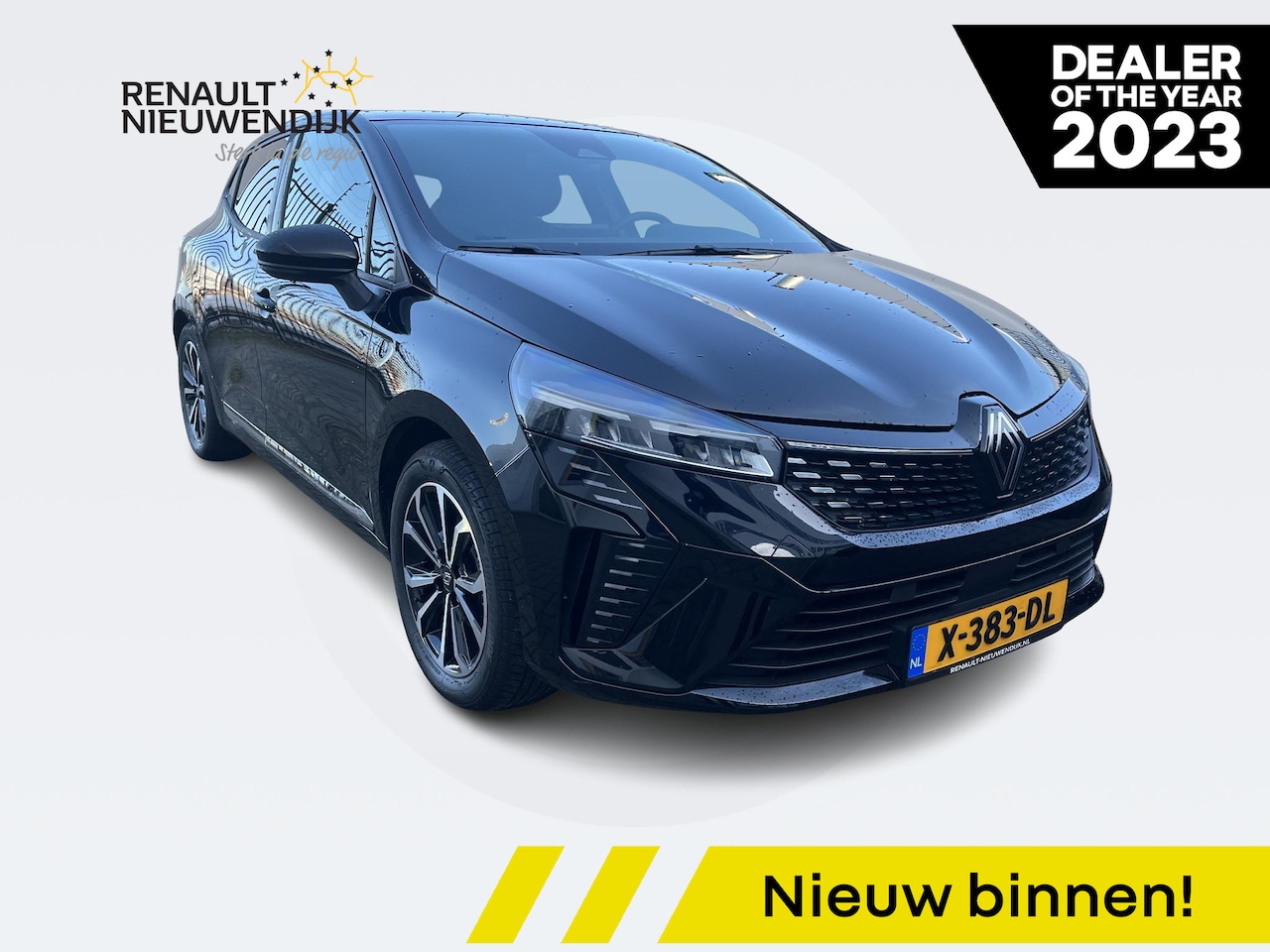 Renault Clio - 1.6 E-Tech Full Hybrid 145 techno / AUTOMAAT / GROOT SCHERM NAVIGATIE MULTIMEDIA / LICHTME - AutoWereld.nl