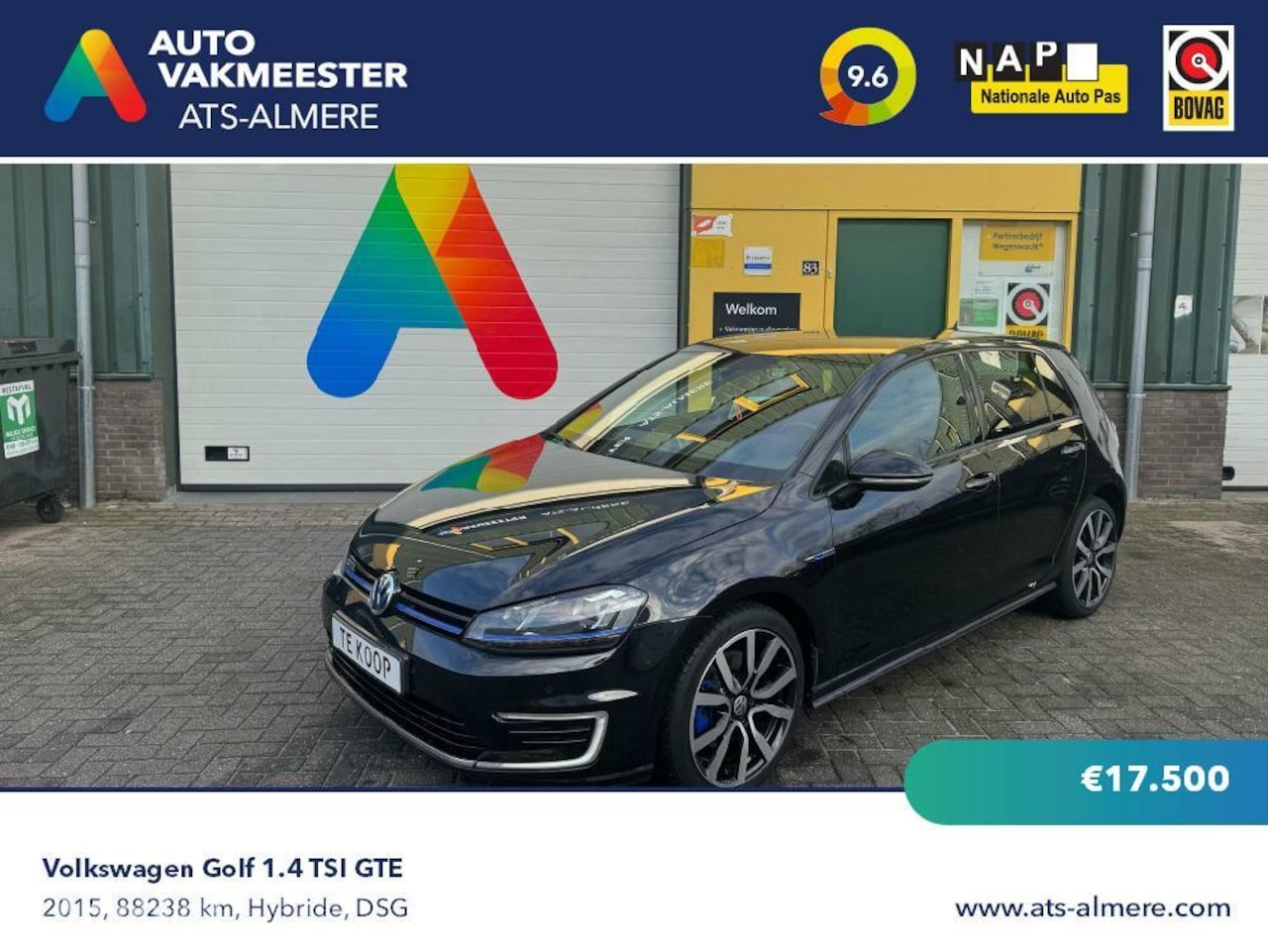 Volkswagen Golf - 1.4 TSI GTE ZEER LAGE KM STAND! - AutoWereld.nl