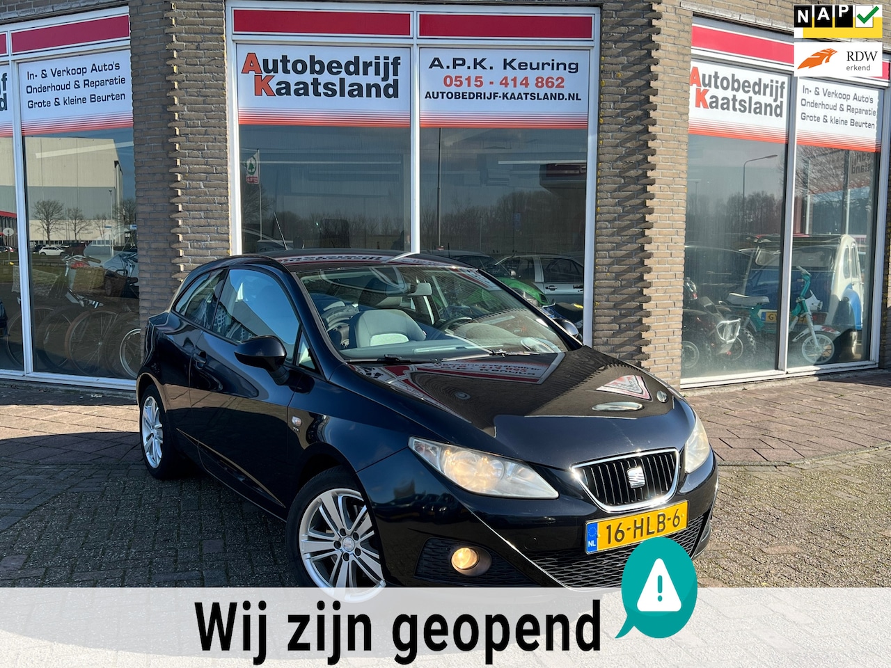 Seat Ibiza SC - 1.9 TDI Stylance - Clima - Cruise - LMV - 2009 - AutoWereld.nl