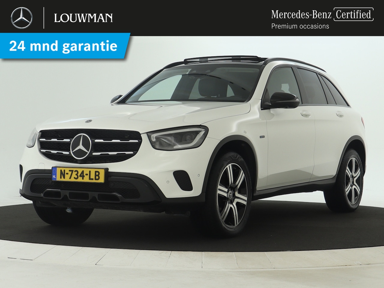 Mercedes-Benz GLC-klasse - 300 e 4MATIC Plug-in Hybride | Panoramadak | 360° camera | Trekhaak | Multibeam | Nightpak - AutoWereld.nl