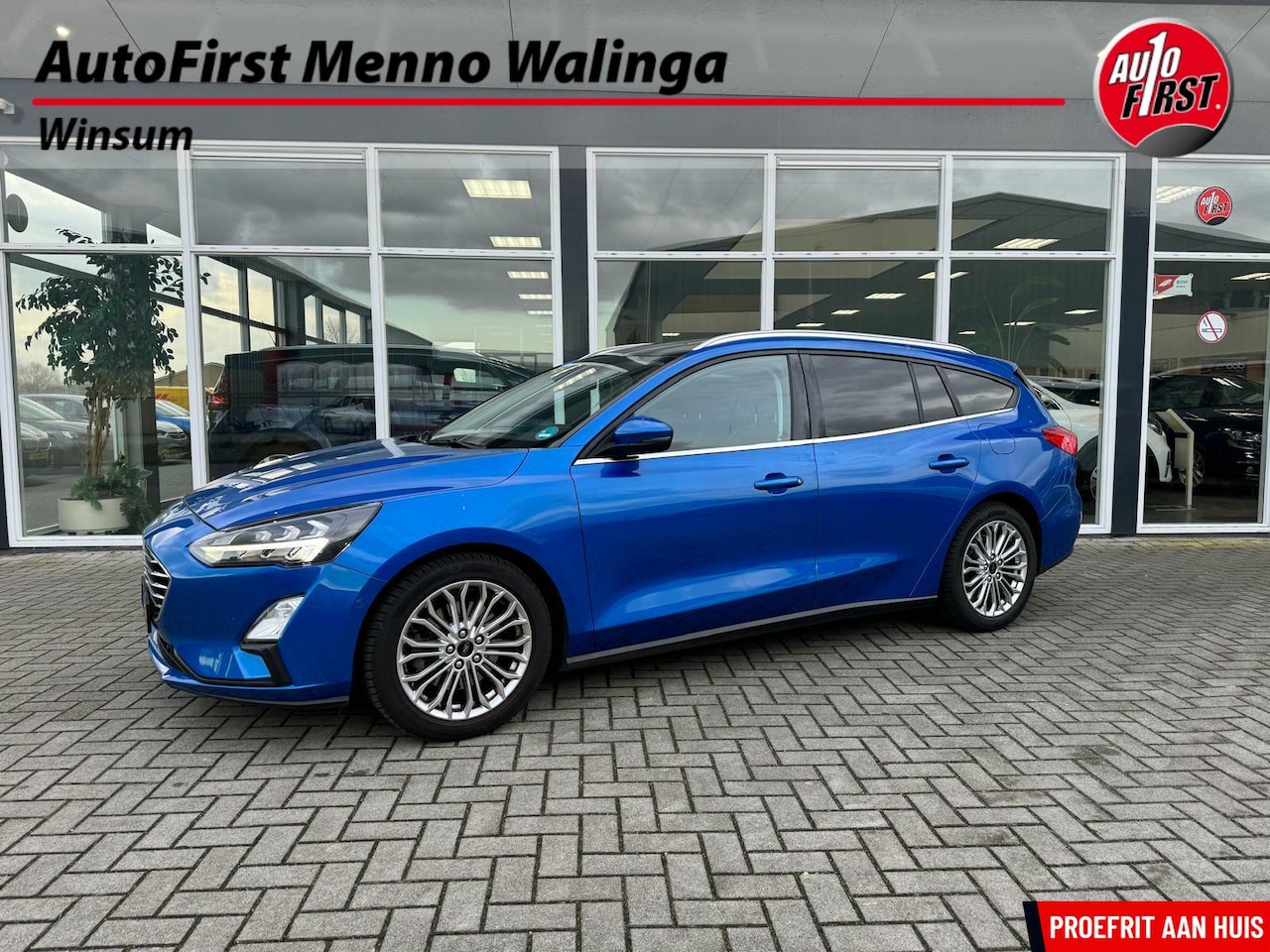 Ford Focus Wagon - 1.5 EcoBlue Titanium Business | Pano | Stuur/Stoelverwarming | Navi | Cruise adaptief | - AutoWereld.nl