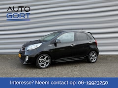 Kia Picanto - 1.2 CVVT Platinum Edition | Leer | 5 Deurs | Clima | Stuur/Stoelverw. | LED |