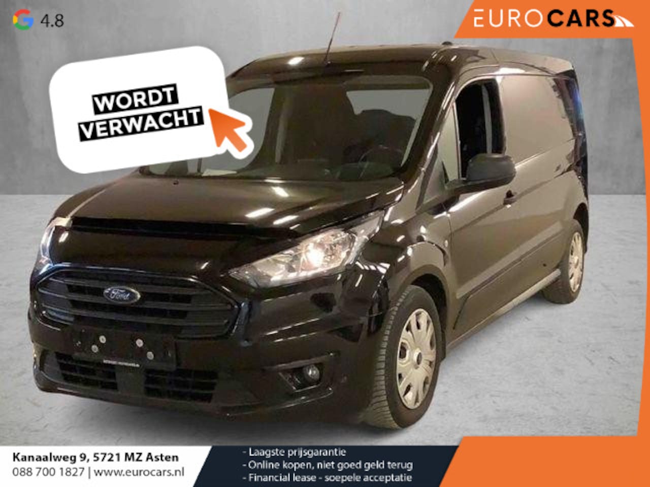 Ford Transit Connect - 120pk Automaat L2 Trend Navigatie Camera Airco Cruise control 3-Zits Euro6 - AutoWereld.nl