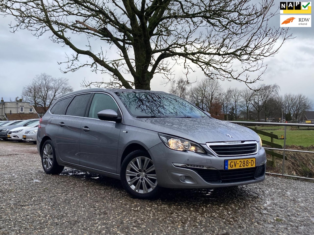 Peugeot 308 SW - 1.2 PureTech Style ''115.000 KM'' + Cruise + Clima Nu € 5.975,-!!! - AutoWereld.nl