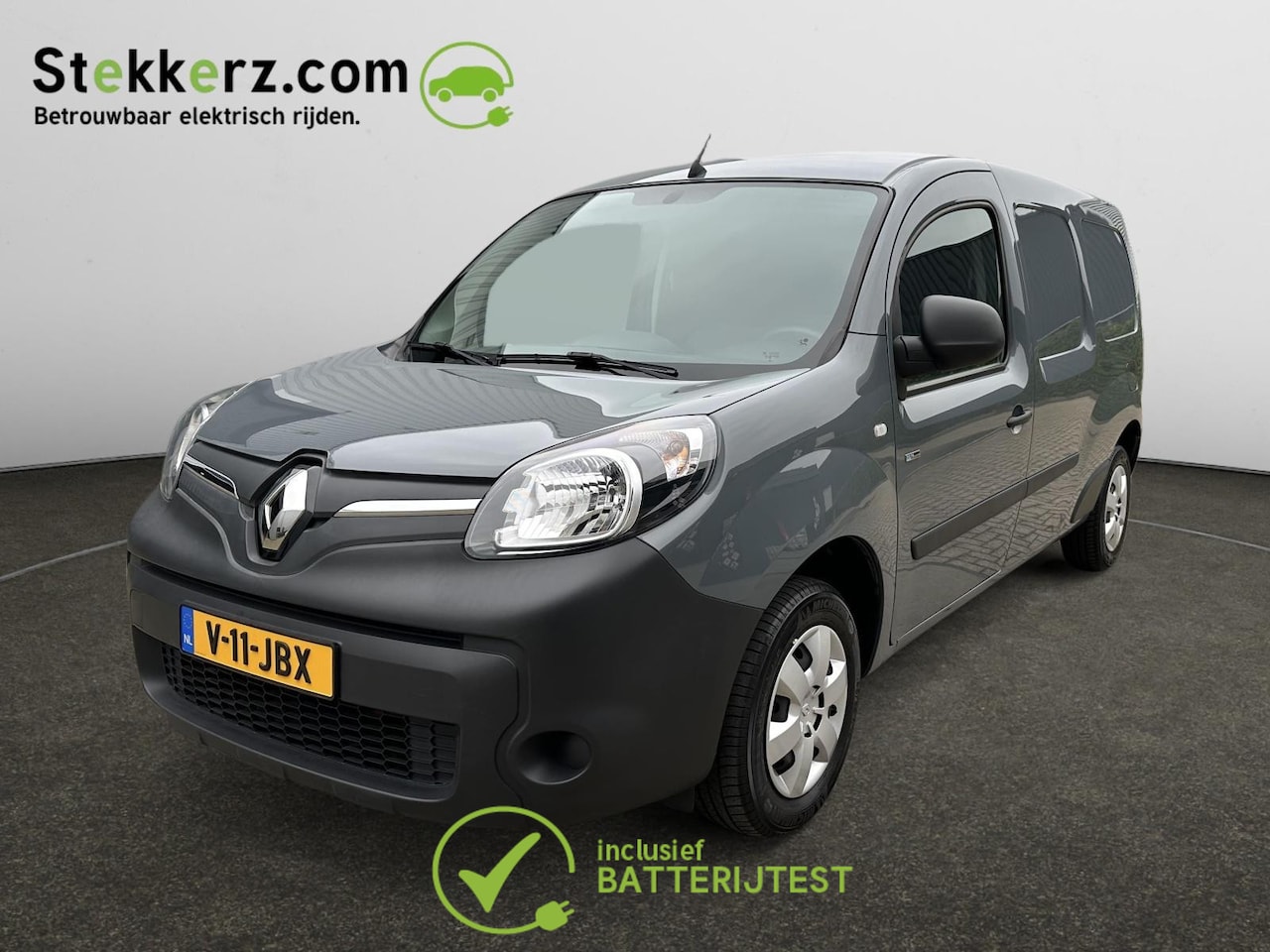 Renault Kangoo - Z.E. Maxi SOH 100%, Incl. Accu! Lage Km. Stand!! - AutoWereld.nl