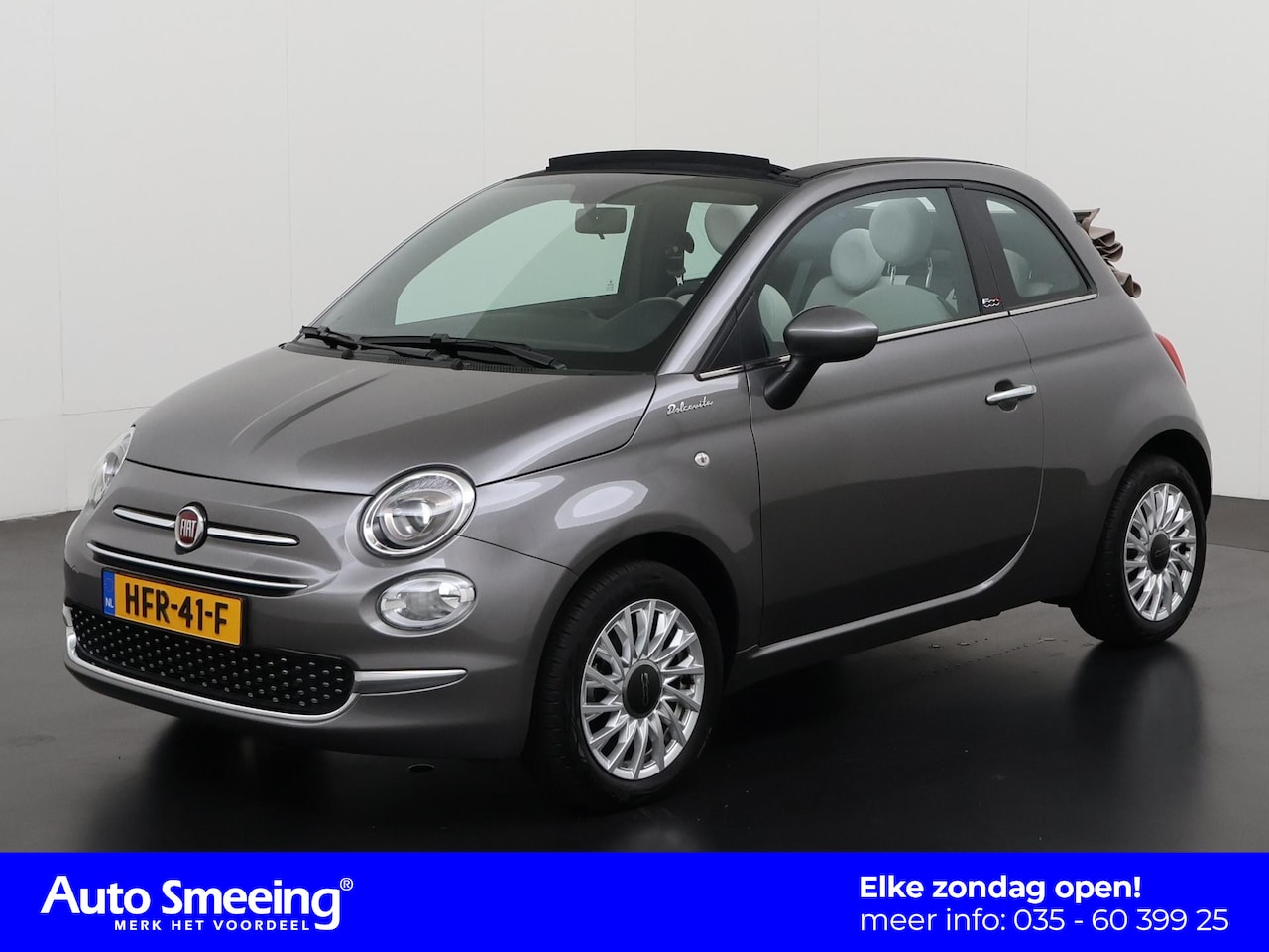 Fiat 500 C - 1.0 Hybrid Dolcevita | Navigatie | Apple/Android Carplay | Zondag Open! - AutoWereld.nl