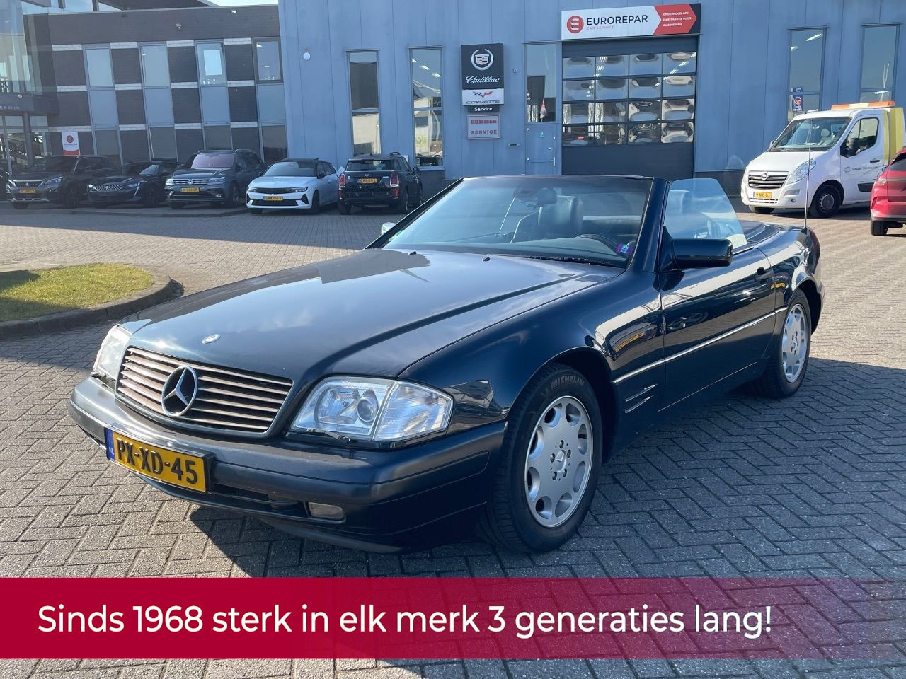 Mercedes-Benz SL-klasse Cabrio - 500 320PK AUTOMAAT! Dealer ONDERHOUDEN! NL AUTO 3e eigenaar! - AutoWereld.nl