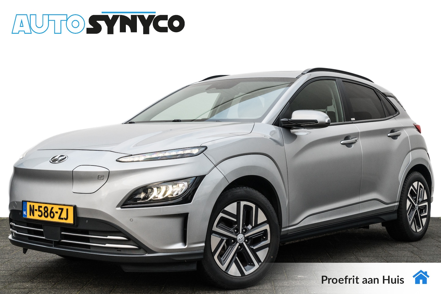 Hyundai Kona Electric - EV Fashion Design 39 kWh | Facelift Model | Schuifdak | Adapt. Cruise | Head-Up | 17 inch - AutoWereld.nl