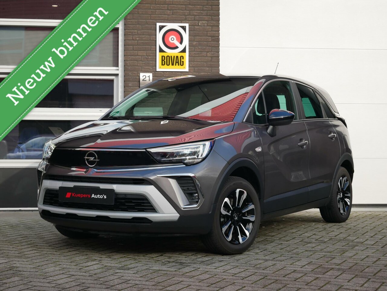 Opel Crossland - 1.2 Turbo Elegance Navi | Camera| Trekhaak - AutoWereld.nl