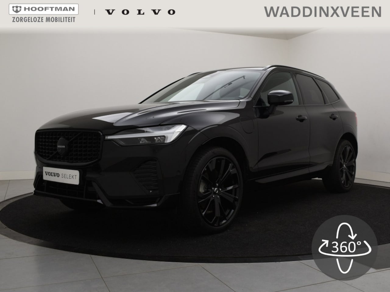 Volvo XC60 - T6 PLUG-IN HYBRID LONG RANGE BLACK EDITION HARMAN KARDON 360GR C - AutoWereld.nl