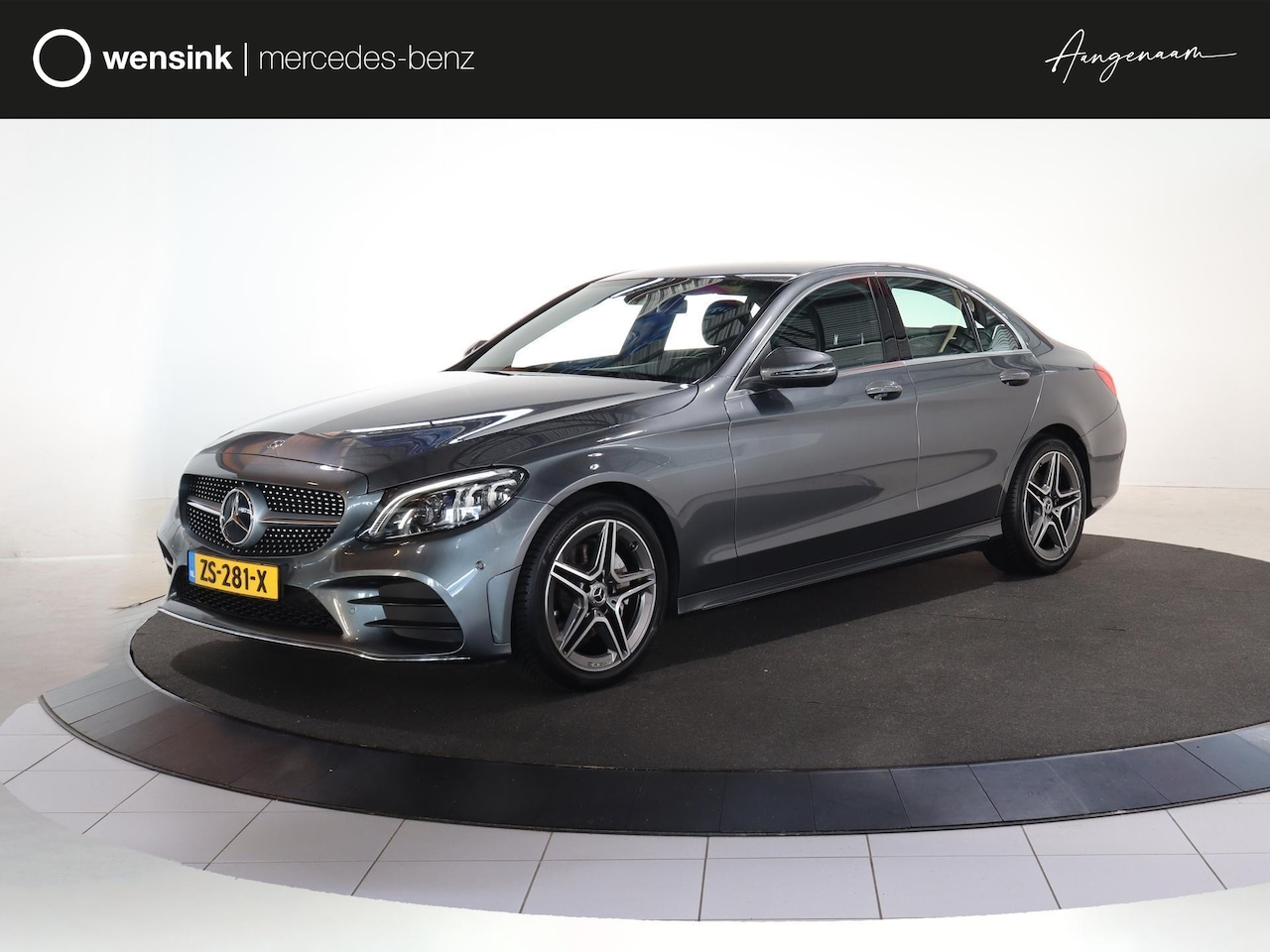 Mercedes-Benz C-klasse - 180 Business Solution AMG | Sfeerverlichting | Multi Beam koplampen | Stoelverwarming | - AutoWereld.nl