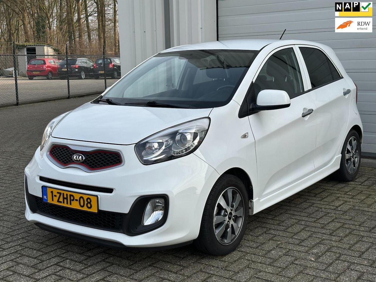 Kia Picanto - 1.0 CVVT X-treme Leder, Climate, LM, NAP! - AutoWereld.nl