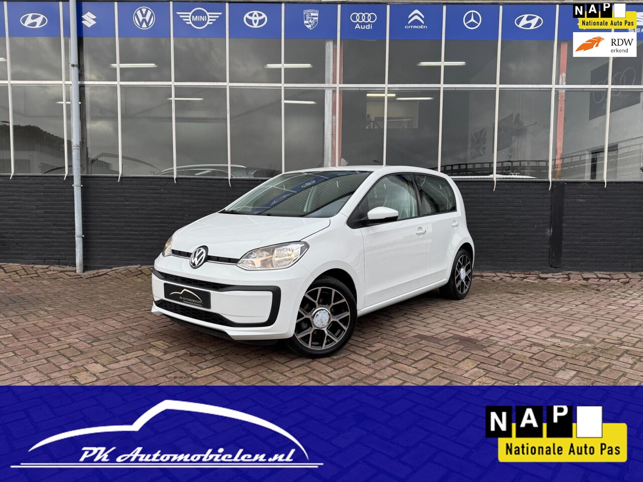 Volkswagen Up! - 1.0 BMT Move up! **AIRCO + 5 DRS** - AutoWereld.nl