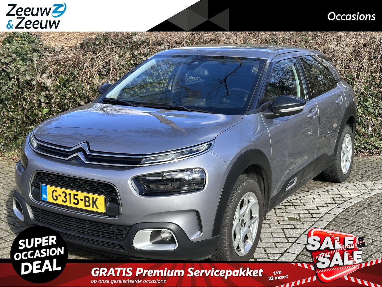 Citroën C4 Cactus - 1.2 PureTech Business | NAVI | AIRCO | TELEFOON | LICHT METALEN VELGEN | - AutoWereld.nl