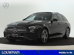 Mercedes-Benz C-klasse Estate - 300 e Business Solution AMG | Trekhaak | Nightpakket | Memorypakket | Parkeerpakket met 36