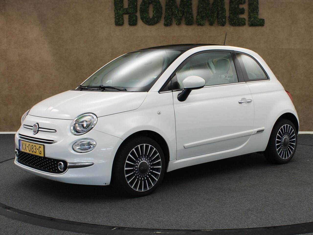 Fiat 500 - 0.9 TwinAir Turbo Lounge - ORIGINEEL NEDERLANDSE AUTO - PANORAMADAK - LICHTMETALEN VELGEN - AutoWereld.nl