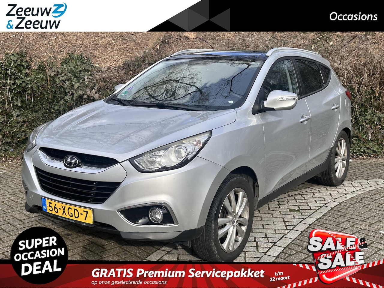 Hyundai ix35 - 2.0i i-Catcher | TREKHAAK | STOELVERWARMING | PANO DAK | LEDEREN STOELBEKLEDING | NAVI | T - AutoWereld.nl