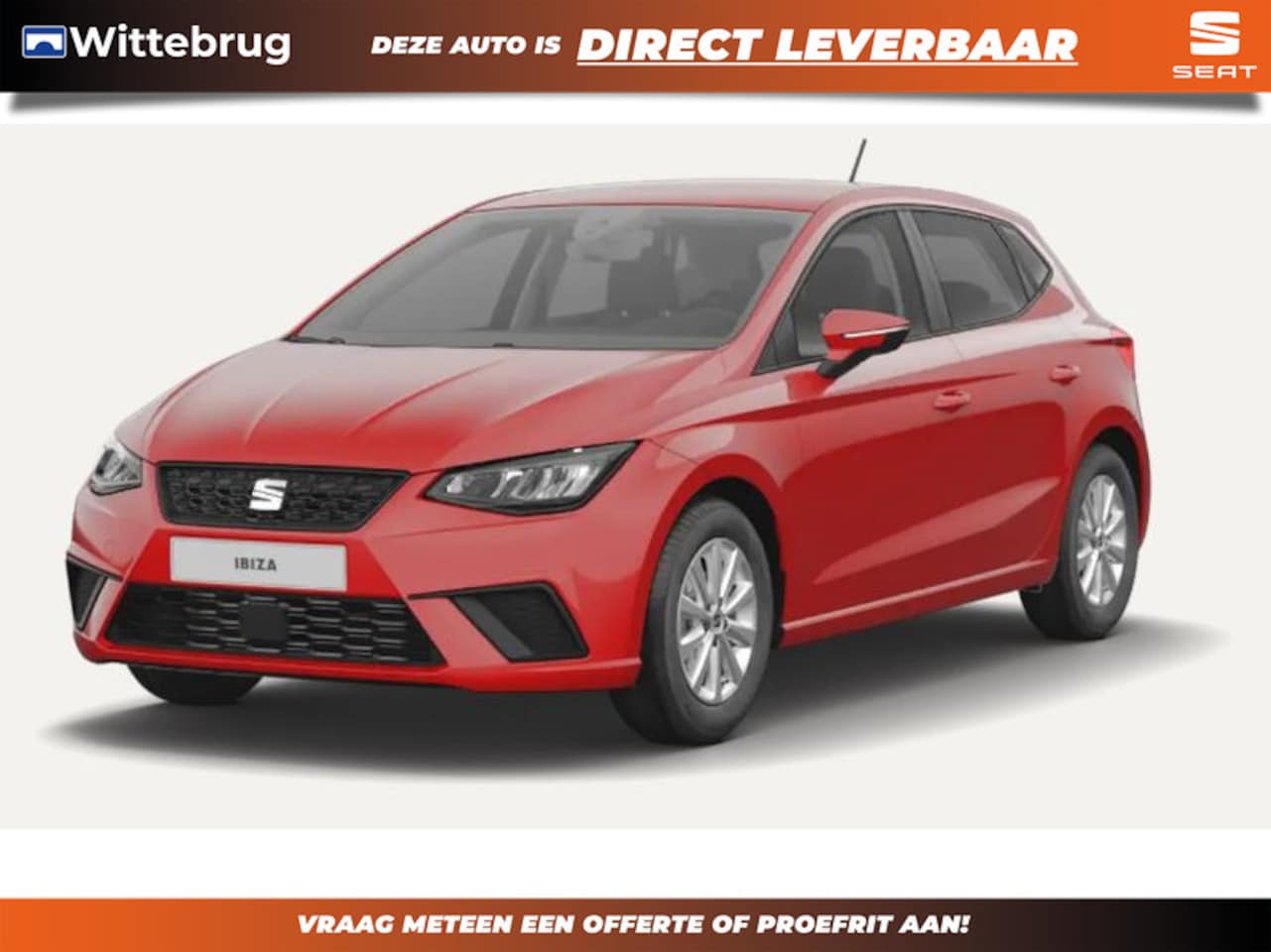 Seat Ibiza - 1.0 EcoTSI Style 15 inch lichtmetalen velgen / Middenarmsteun vóór / Cruise Control / Appl - AutoWereld.nl