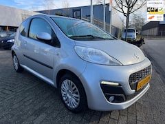 Peugeot 107 - 1.0 Black & Silver airco, elec pakket, nwe apk, stuurbekr, mistlampen, led verlichting, mo