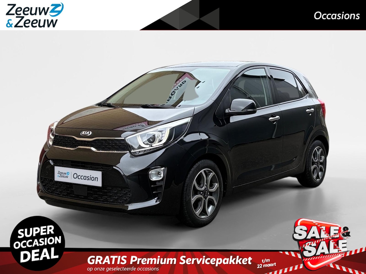 Kia Picanto - 1.0 DPi DynamicPlusLine Automaat | 1e Eigenaar |  Dealer onderhouden | Fabrieksgarantie t/ - AutoWereld.nl