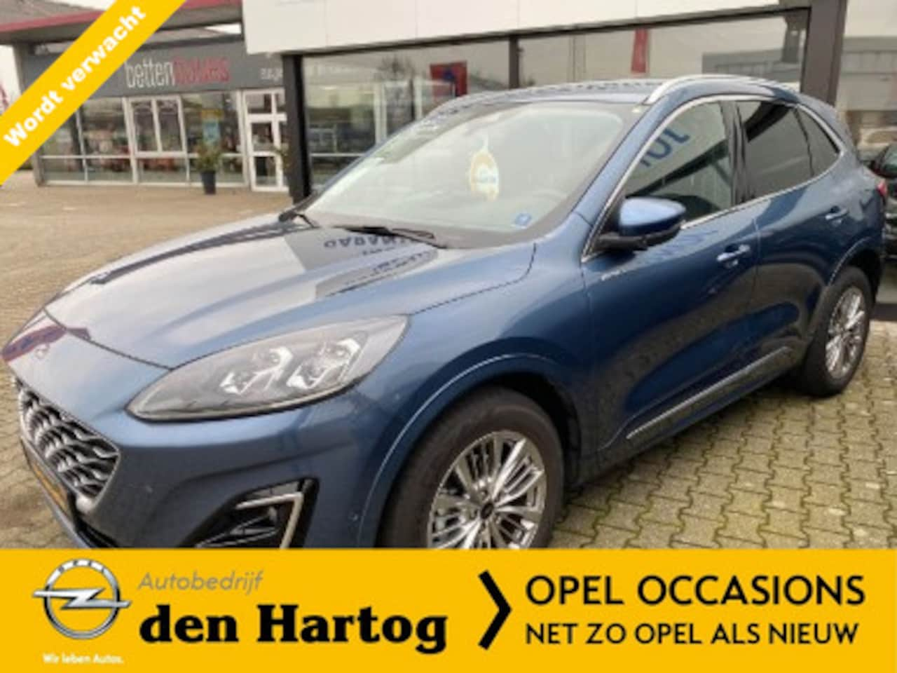 Ford Kuga - 2.5 PHEV Vignale Leder/360 camera/Stoel+stuur+ voorruitverwarming. - AutoWereld.nl