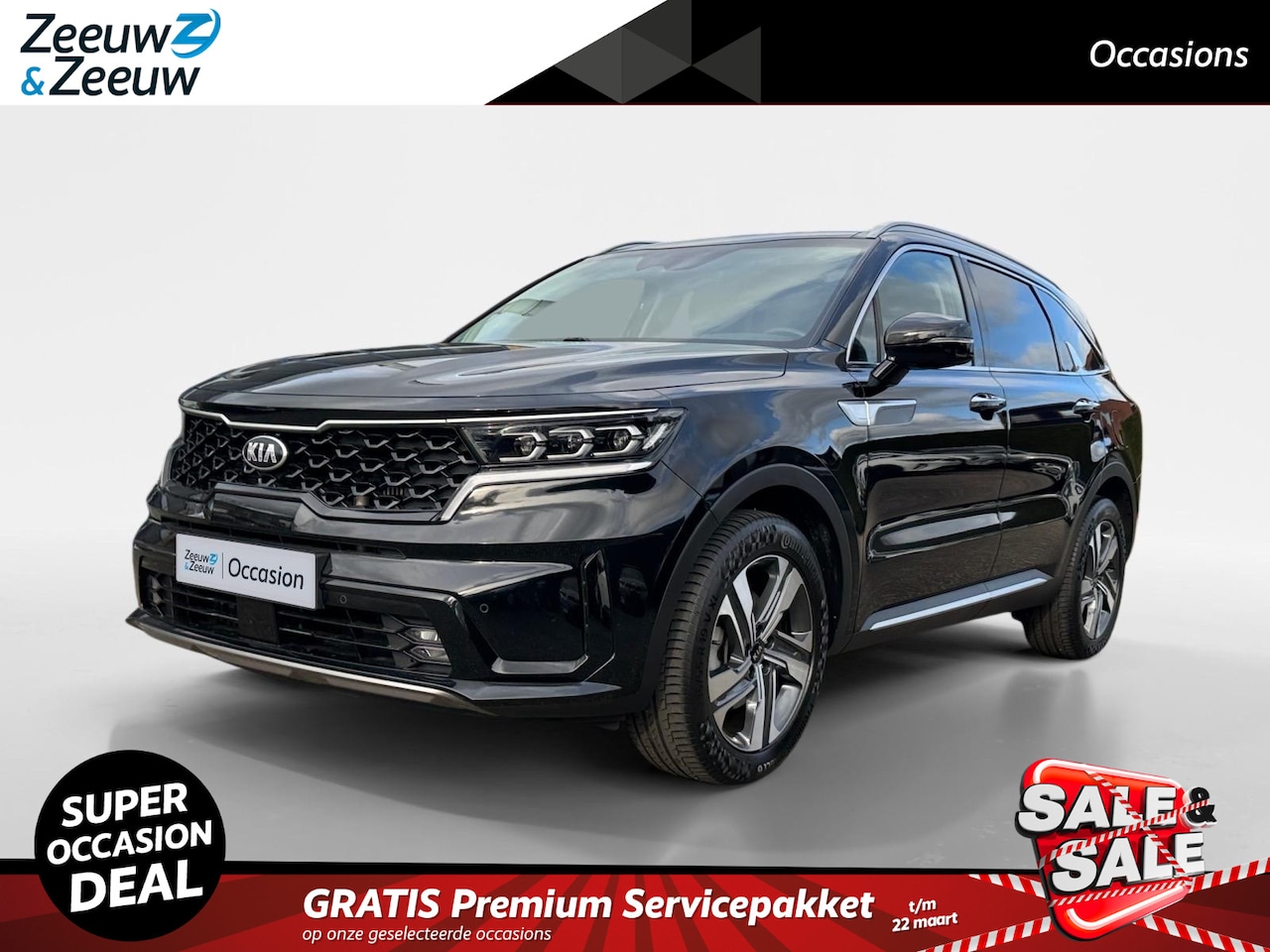 Kia Sorento - 1.6 T-GDI Hybrid 2WD DynamicPlusLine 7p. Navigatie | Bose sounds system | Stoel + stuurver - AutoWereld.nl